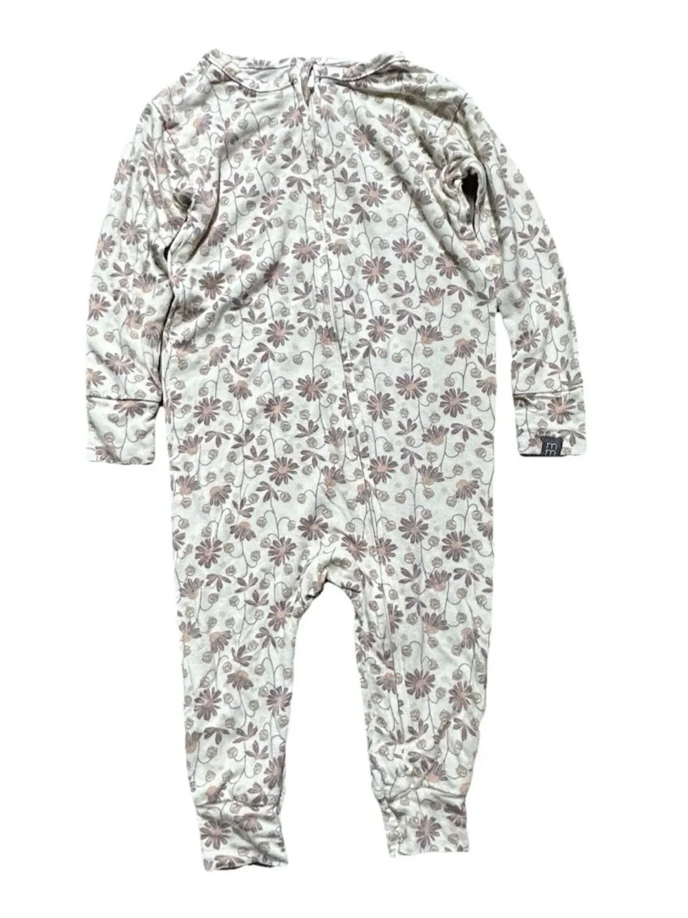 Baby Girl Footie Pajamas Fleece Winter Floral Sheep Penguins Size 12 Months